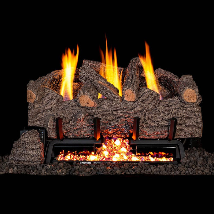 Real Fyre Gnarled Oak Vent-Free G10 Series Gas Log Set