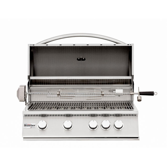 Summerset Sizzler 32" 4-Burner Built-In Grill With Rear Infrared Burner - SIZ32