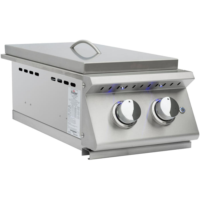 Summerset Sizzler Pro Built-In Gas Double Side Burner - SIZPROSB2