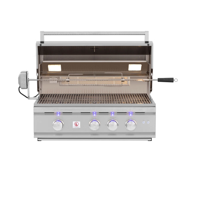 Summerset TRL 32" 3-Burner Built-In with Rotisserie - TRL32