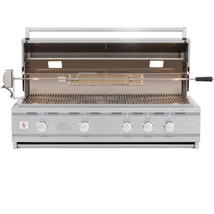 Summerset TRL 44" 4-Burner Built-In Gas Grill With Rotisserie - TRL44