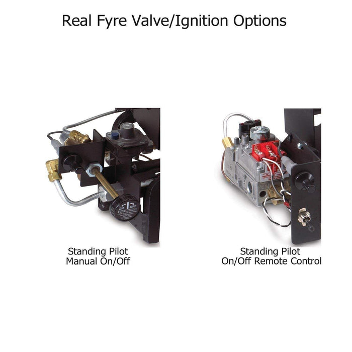 Real Fyre Valey Split Oak Vent-Free G8E Series Gas Log Set - 9,500 BTU