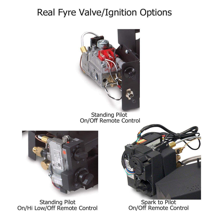 Real Fyre Foothill Oak Vent-Free G19A Series Gas Log Set