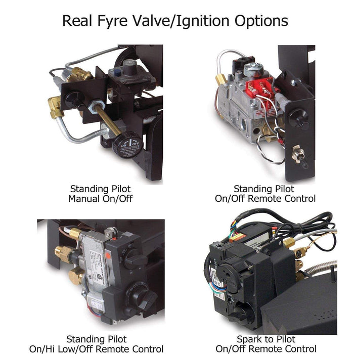 Real Fyre Evening Fyre Vent-Free G18 Series Gas Log Set