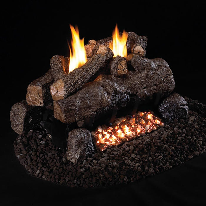 Real Fyre Evening Fyre Charred Vent-Free G18 Series Gas Log Set - See Through