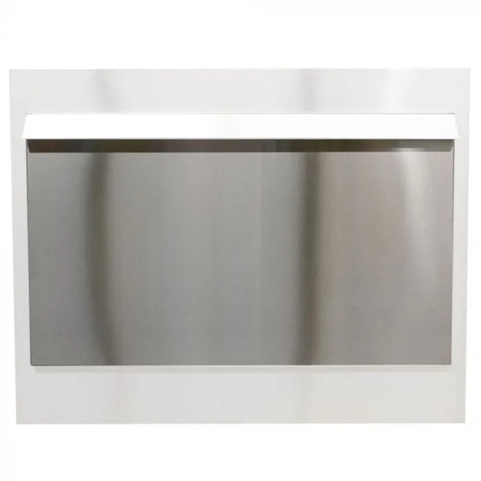 Empire Carol Rose 42" Weather Door Stainless Steel