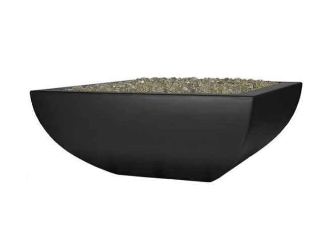 [Fire by Design] Legacy Low Square Fire Bowl - Free Cover ✓