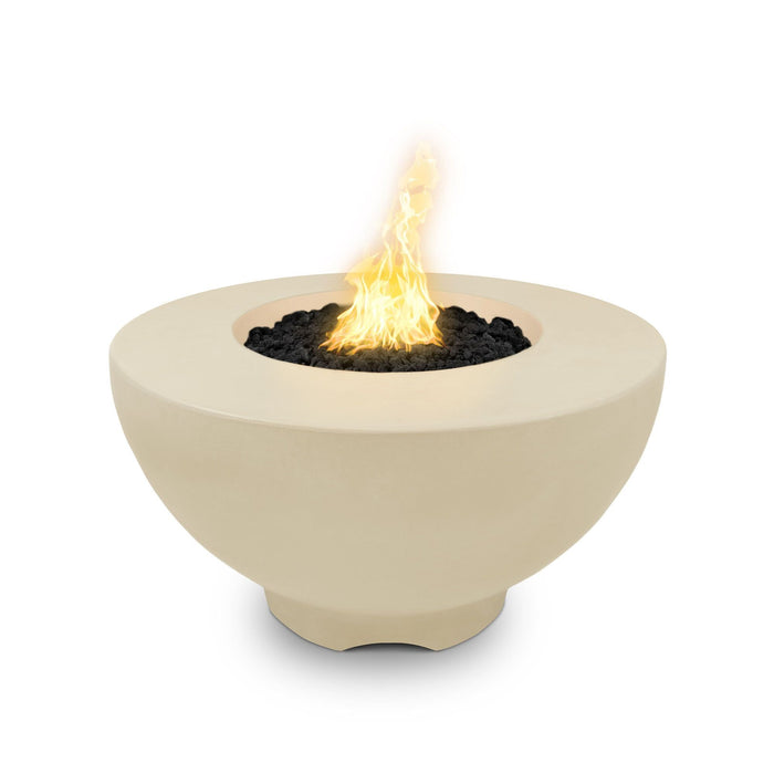 The Outdoor Plus Sienna 37-Inch GFRC Concrete Fire Pit