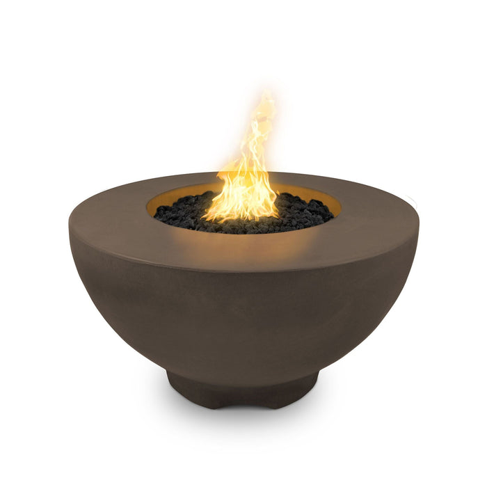 The Outdoor Plus Sienna 37-Inch GFRC Concrete Fire Pit