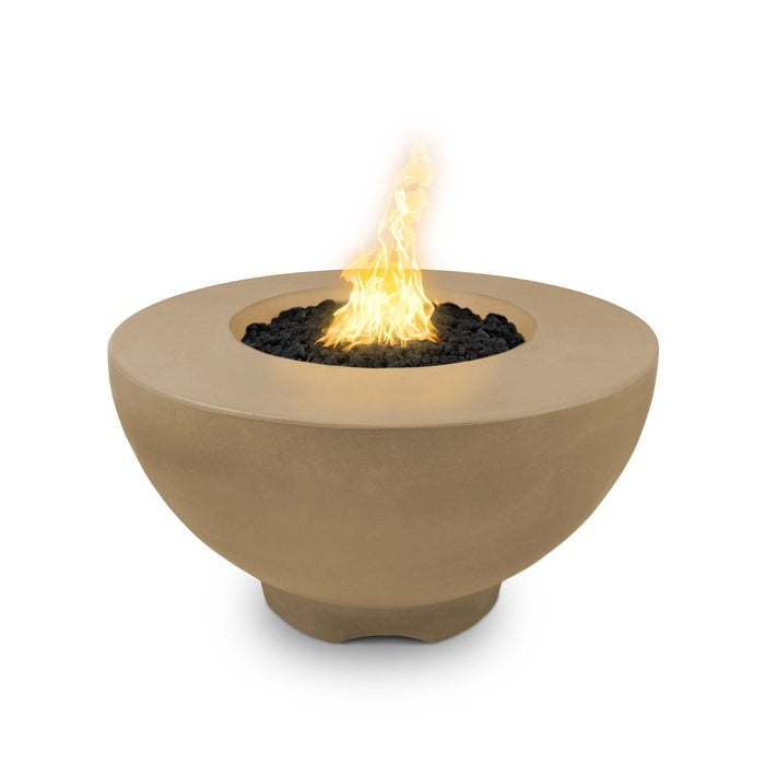 The Outdoor Plus Sienna 37-Inch GFRC Concrete Fire Pit